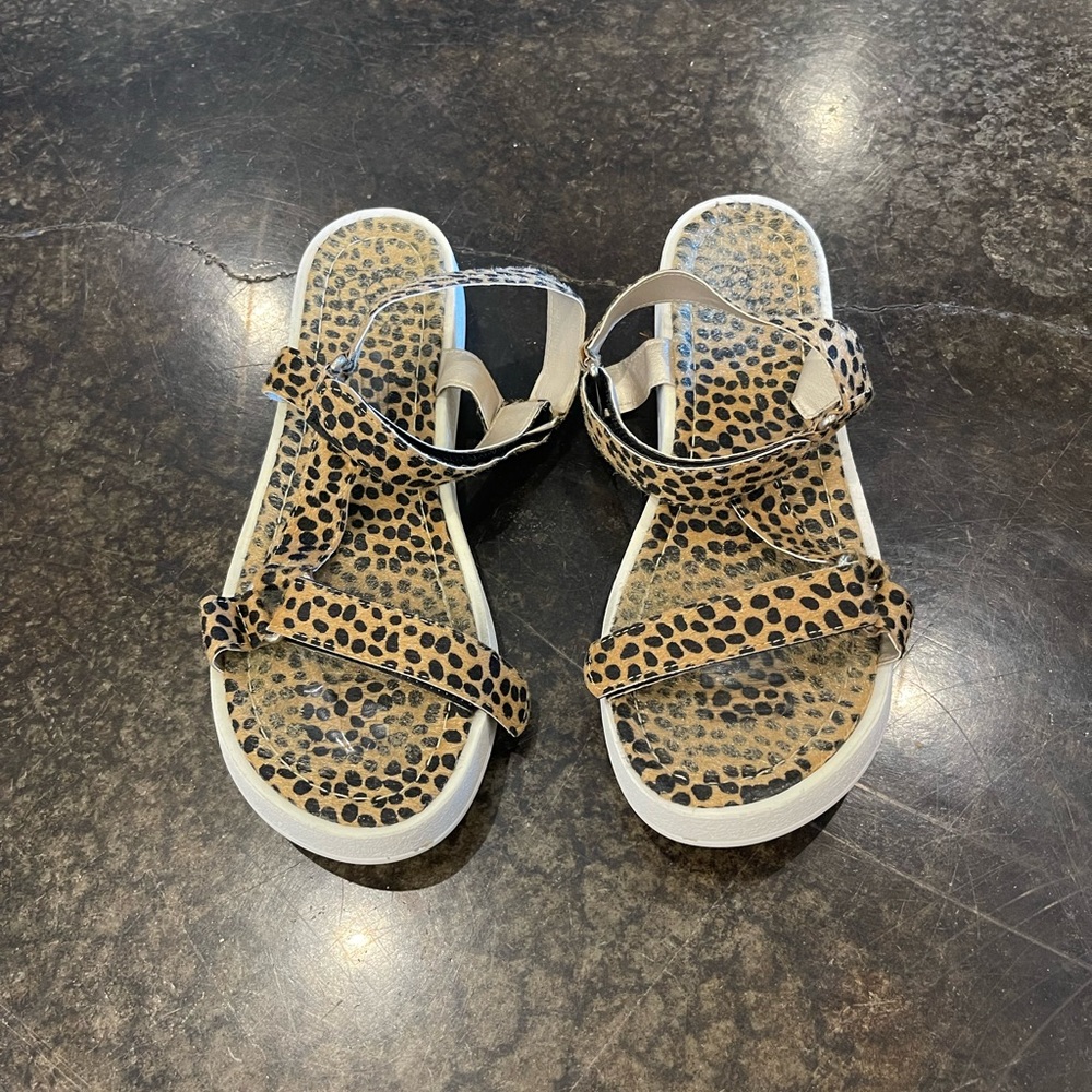 Cheetah Print Sandals
